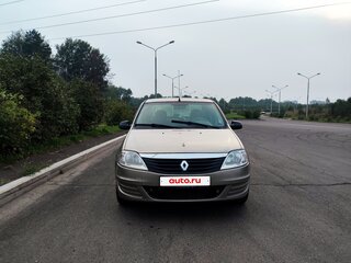 2011 Renault Logan I Рестайлинг, бежевый, 470000 рублей, вид 2