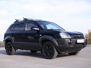 2005 Hyundai Tucson I, чёрный, 780000 рублей, вид 3