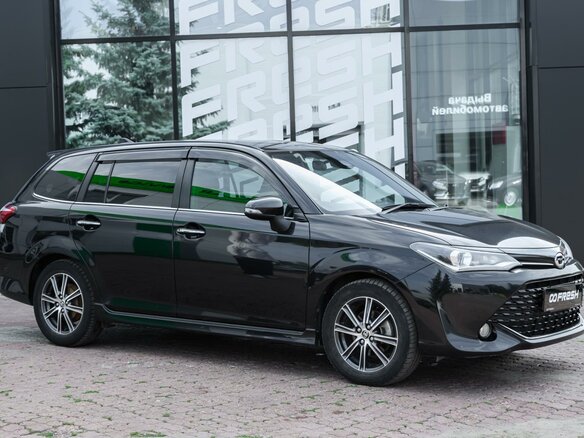 2016 Toyota Corolla Fielder XI (E160, E170, E180) Рестайлинг 1, чёрный, 1319000 рублей