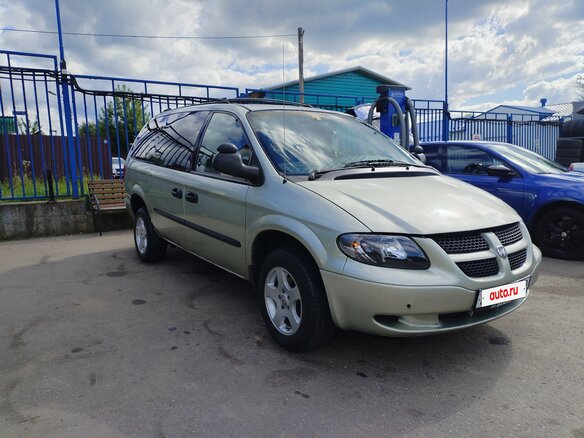 2003 Dodge Caravan Grand IV, зелёный, 650000 рублей - вид 1