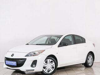 2013 Mazda 3 II (BL) Рестайлинг, белый, 849000 рублей, вид 3