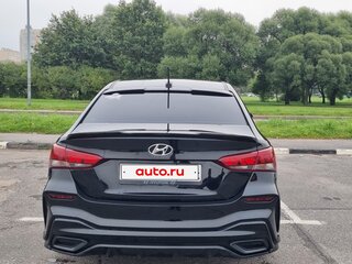 2018 Hyundai Solaris II, чёрный, 1200000 рублей, вид 3