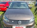 2018 Volkswagen Polo V Рестайлинг, коричневый, 890000 рублей - вид 1