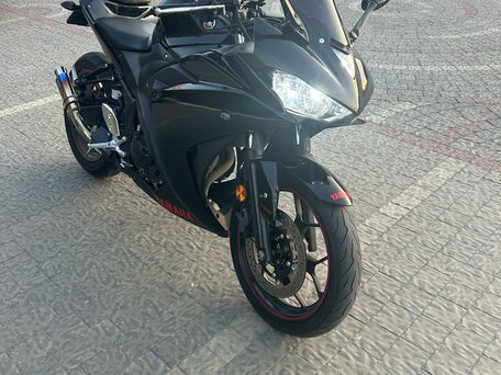 2015 Yamaha YZF-R3, чёрный, 430000 рублей, вид 2