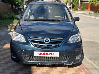 2004 Mazda MPV II (LW) Рестайлинг, синий, 380000 рублей, вид 1