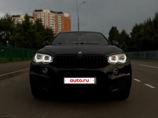 2017 BMW X6 30d II (F16), чёрный, 3900000 рублей, вид 2