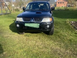 2008 Mitsubishi Pajero Sport I Рестайлинг, чёрный, 600000 рублей, вид 4