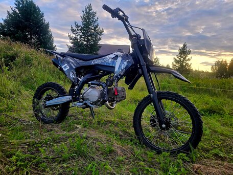 2024 PitonMoto PX7 Fusion 140EM 17/14, чёрный, 44999 рублей, вид 3