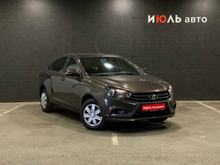 2020 Lada (ВАЗ) Vesta I, коричневый, 980000 рублей, вид 3