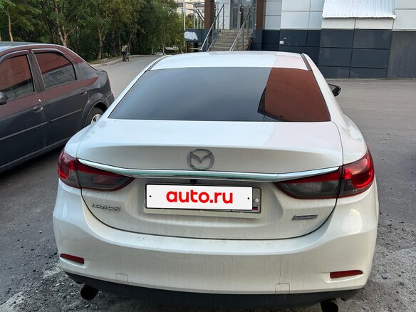 2013 Mazda 6 III (GJ), белый - вид 1