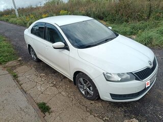 2018 Skoda Rapid I Рестайлинг, белый, 920000 рублей, вид 2
