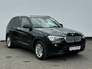 2014 BMW X3 28i xDrive II (F25) Рестайлинг, чёрный, 2070000 рублей, вид 3