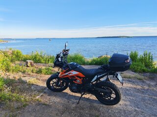 2023 KTM 390 Adventure, чёрный, 470000 рублей, вид 5