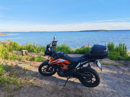 2023 KTM 390 Adventure, чёрный, 470000 рублей, вид 5