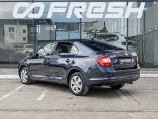 2017 Skoda Rapid I Рестайлинг, синий, 1479000 рублей, вид 2