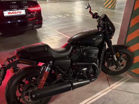 2018 Harley-Davidson Street 750, чёрный, 720000 рублей, вид 2