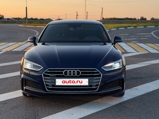 2018 Audi A5 II (F5), синий, 3980000 рублей, вид 3