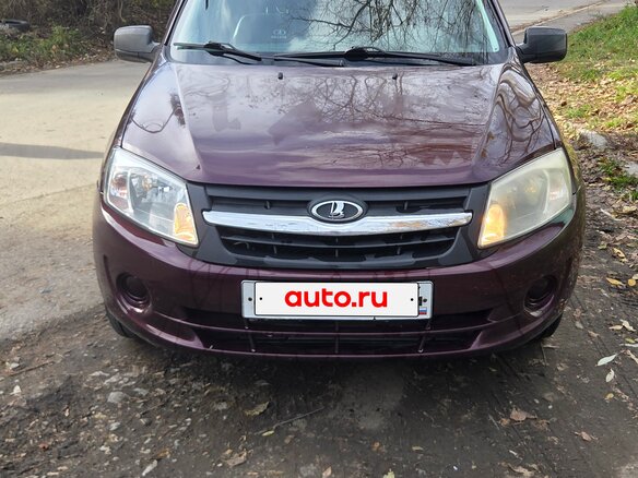 2014 Lada (ВАЗ) Granta I, пурпурный, 350000 рублей