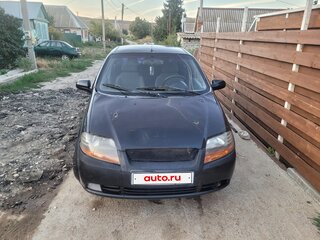 2005 Chevrolet Aveo I, чёрный, 140000 рублей, вид 1