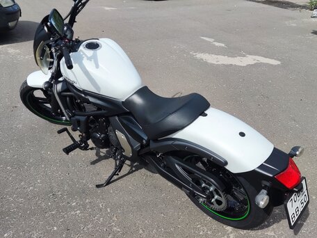 2015 Kawasaki EN650 Vulcan S, серый, 555000 рублей, вид 4