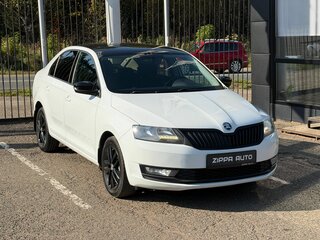 2018 Skoda Rapid I Рестайлинг, белый, 1379000 рублей, вид 1