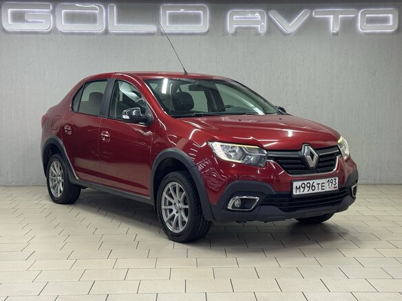 2019 Renault Logan Stepway II Рестайлинг, красный, 930000 рублей - вид 3