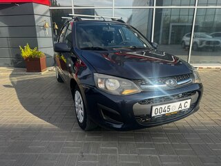 2014 Lada (ВАЗ) Kalina II, синий, 519900 рублей, вид 2
