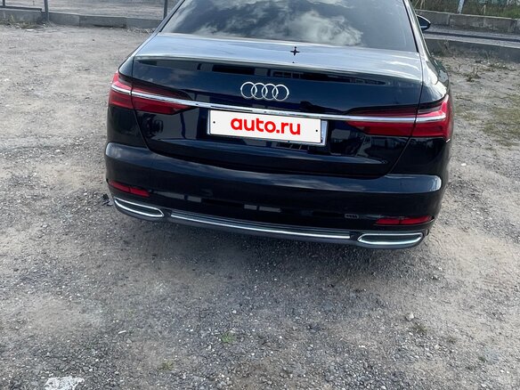 2020 Audi A6 45 TDI V (C8), чёрный - вид 2
