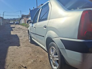 2008 Renault Logan I, серый, 330000 рублей, вид 4
