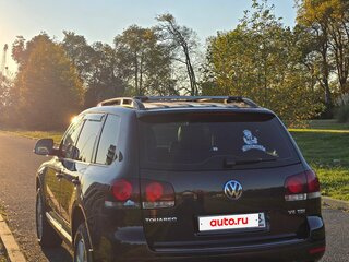 2008 Volkswagen Touareg I Рестайлинг, чёрный, 1380000 рублей, вид 4