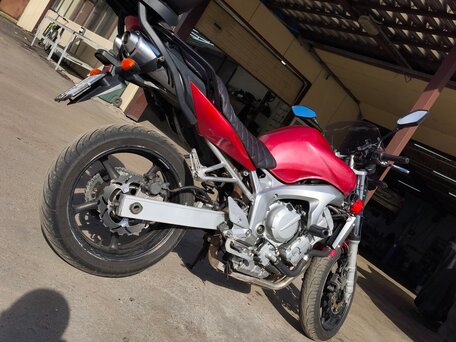 2005 Yamaha FZ6, красный, 420000 рублей, вид 3