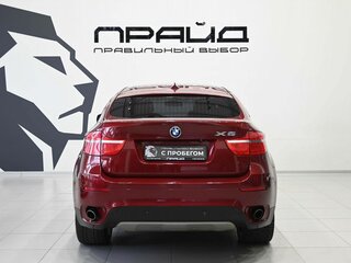 2008 BMW X6 35i 6-speed I (E71), красный, 1899900 рублей, вид 4