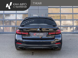 2020 BMW 5 серии 530i xDrive VII (G30/G31/G38) Рестайлинг, чёрный, 4240000 рублей, вид 4