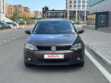 2012 Volkswagen Jetta VI, коричневый, 1265000 рублей, вид 1