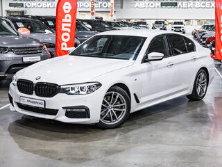 2017 BMW 5 серии 520d xDrive VII (G30/G31/G38), белый, 3049700 рублей, вид 1