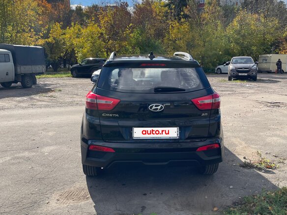 2021 Hyundai Creta I Рестайлинг, чёрный, 2200000 рублей - вид 10