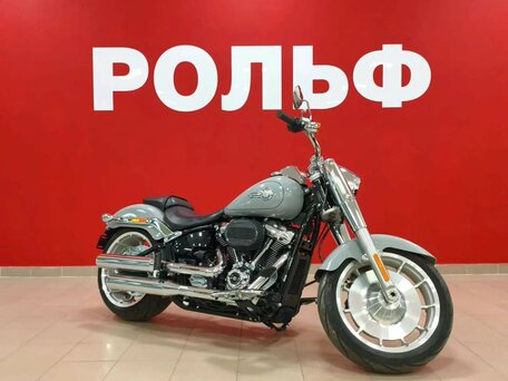 2024 Harley-Davidson Fat Boy, серебристый, 2990000 рублей, вид 4