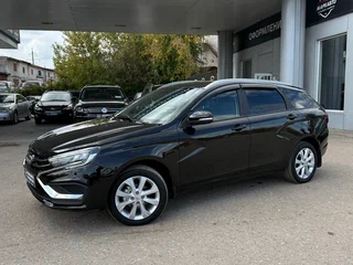 2024 Lada (ВАЗ) Vesta SW I Рестайлинг (NG), чёрный, 1590000 рублей, вид 2