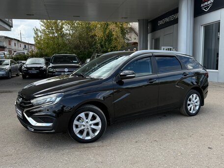 2024 Lada (ВАЗ) Vesta SW I Рестайлинг (NG), чёрный, 1590000 рублей, вид 2