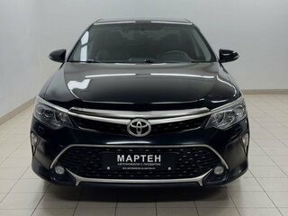 2017 Toyota Camry VII (XV50) Рестайлинг 2, чёрный, 2170000 рублей, вид 2