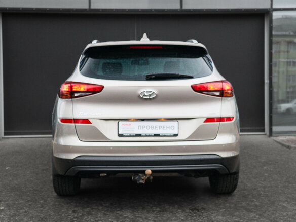 2019 Hyundai Tucson III Рестайлинг, бежевый, 2520000 рублей - вид 4