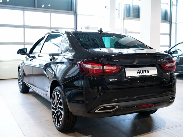 2025 Lada (ВАЗ) Aura, чёрный - вид 6