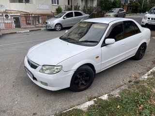 2003 Mazda Familia VIII (BJ), белый, 350000 рублей, вид 1
