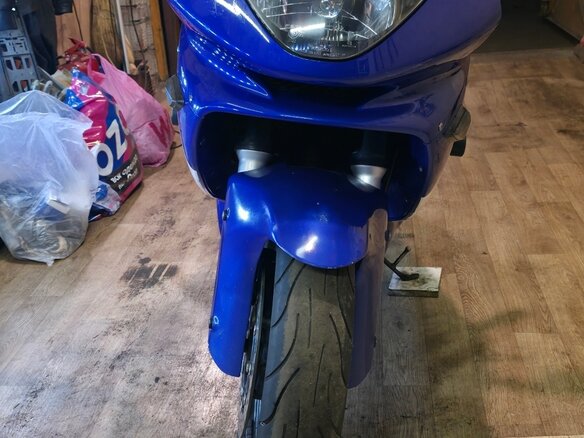 2002 Yamaha YZF600R Thundercat, синий, 299999 рублей - вид 5