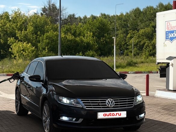 2012 Volkswagen Passat CC I Рестайлинг, чёрный, 1350000 рублей