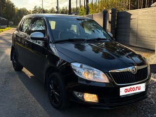 2013 Skoda Fabia II Рестайлинг, чёрный, 680000 рублей, вид 3