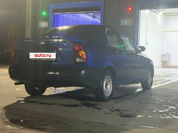2008 Chevrolet Lanos I, синий - вид 3