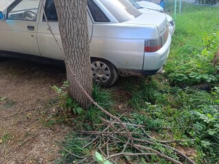2002 Lada (ВАЗ) 2110, серебристый, 80000 рублей, вид 5