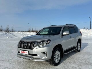 2018 Toyota Land Cruiser Prado 150 Series Рестайлинг 2, серебристый, 5800000 рублей, вид 1