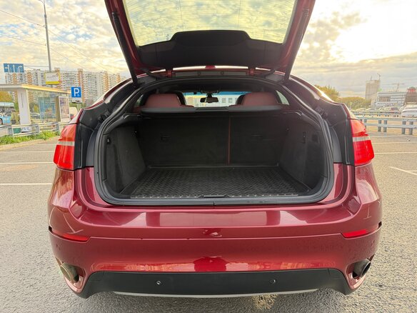 2008 BMW X6 30d I (E71), красный - вид 17